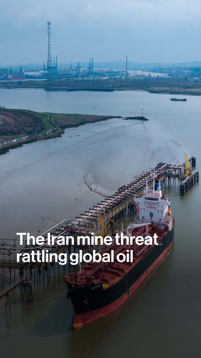 🇮🇷 Mines in the Strait of Hormuz could keep gas prices high for weeks Even the threat of Iranian mines is freezing tanker traffic, clearing them under fire could take days or weeks. One minefield and the world’s biggest oil artery stays shut.