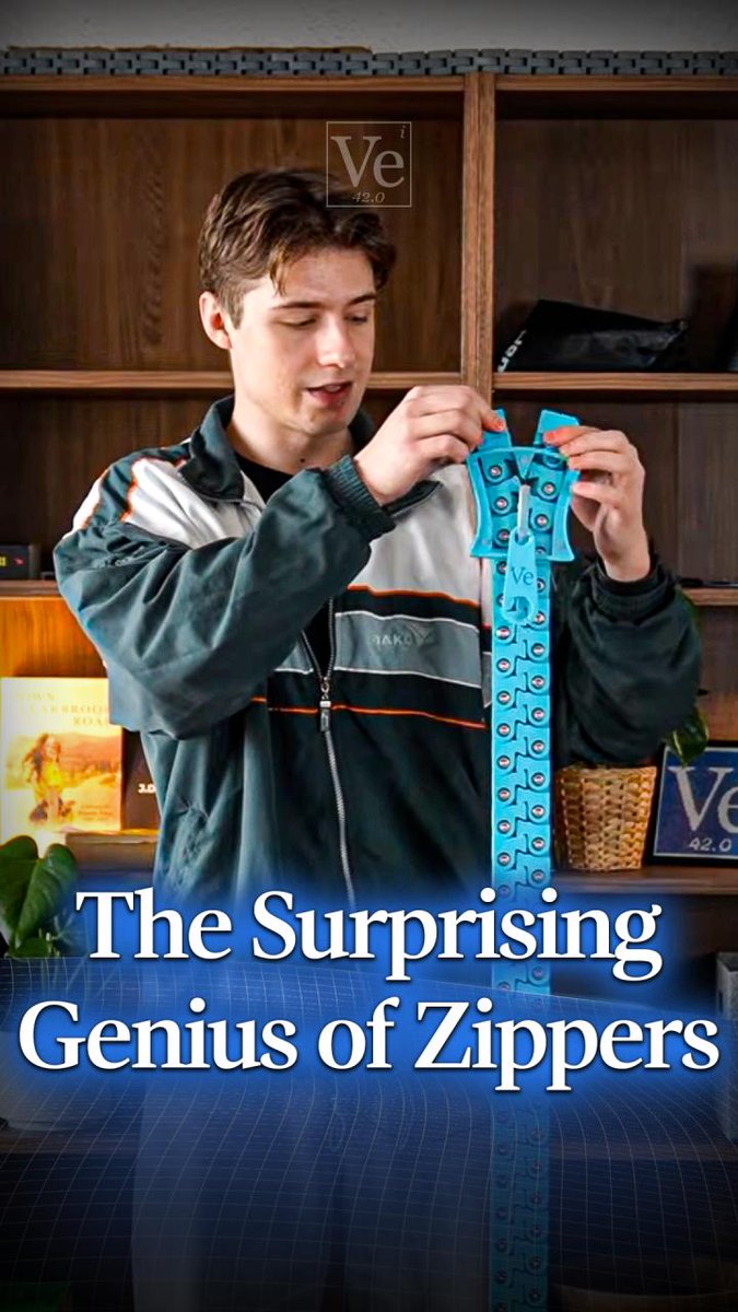 The Surprising Genius Of Zippers Our latest video, out now on YouTube -