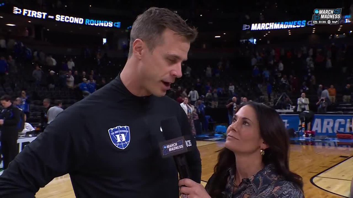 "G-Mac, he outcoached me." Jon Scheyer after surviving a scare from Siena. 😂