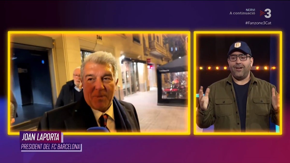 🔵🔴 Des del Teatre Foment de Molins de Rei, comença la gran festa blaugrana, “Fanzone”, amb Joan Laporta, Pierre Oriola, Ramon Mirabet i Gerard Romero! #Fanzone3Cat ▶