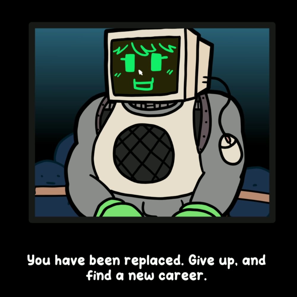 Meet The Machine! She's a new opponent in Up-Beat!!, voiced by none other than genius snail scientist, Lemi Lichen 🐌🧪 SVP! Alongside this new character trailer, I have very good news to share in the replies below!