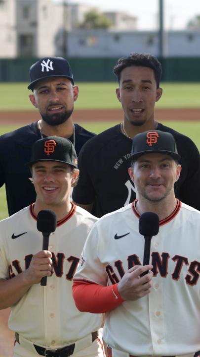 We asked Yankees and Giants players the age-old question: Is hitting a baseball the hardest thing to do in sports? MLB #OpeningNight New York Yankees vs. San Francisco Giants LIVE on Netflix — March 25 Coverage starts at 7PM ET | 4PM PT