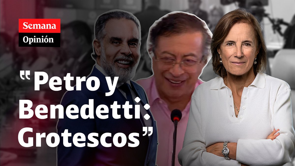 “Son arrogantes que desprecian la ley y a sus semejantes. Petro se la pasa insultando, calumniando, poniendo vidas en riesgo. Y cuando una Corte lo obliga a rectificar, lo hace de manera grotesca, como Benedetti”: Salud Hernández-Mora