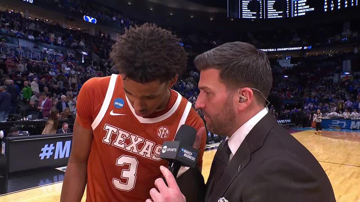 "Nobody looking for a big night. We're letting everything come to us." -- Texas Men’s Basketball's Dailyn Swain with Jared Greenberg