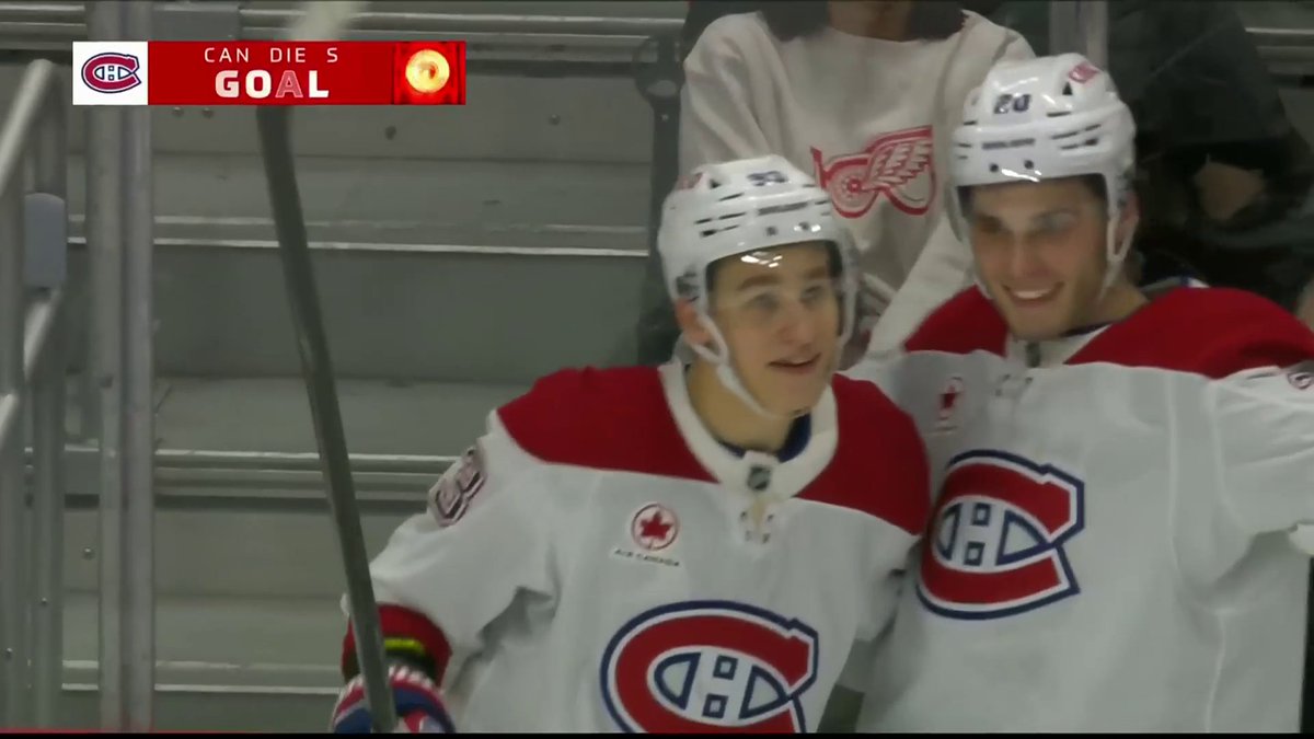 Juraj Slafkovský with the game's first goal! 🚨