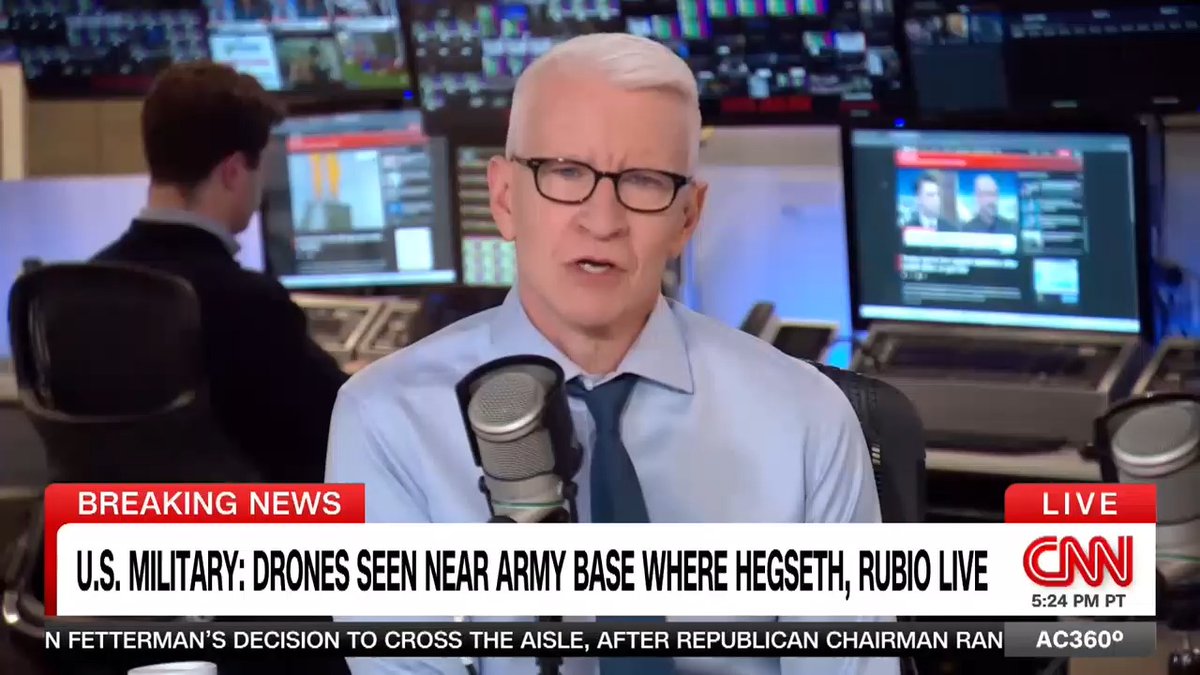 "Whose drones were they?": CNN's John Miller explains what we know about drone sightings near the DC army base where secretaries Hegseth and Rubio live.