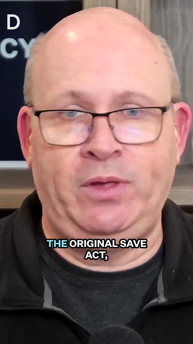 📽️NEW: The SAVE America Act isn't about securing free and fair elections — it's actually the opposite. It’s about stealing the 2026 midterms. Marc Elias breaks down exactly how this voter suppression bill works, and why millions of Americans could lose their right to vote👇