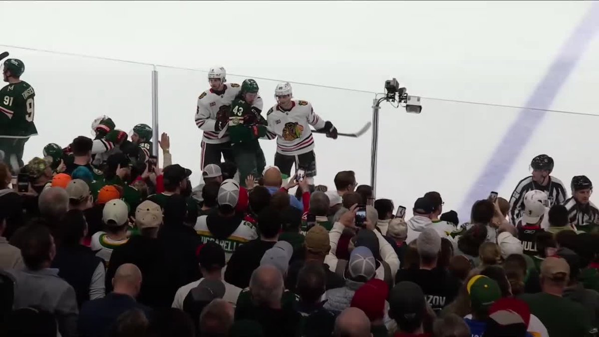 Bedard gets dropped and everyone grabs a partner 💥