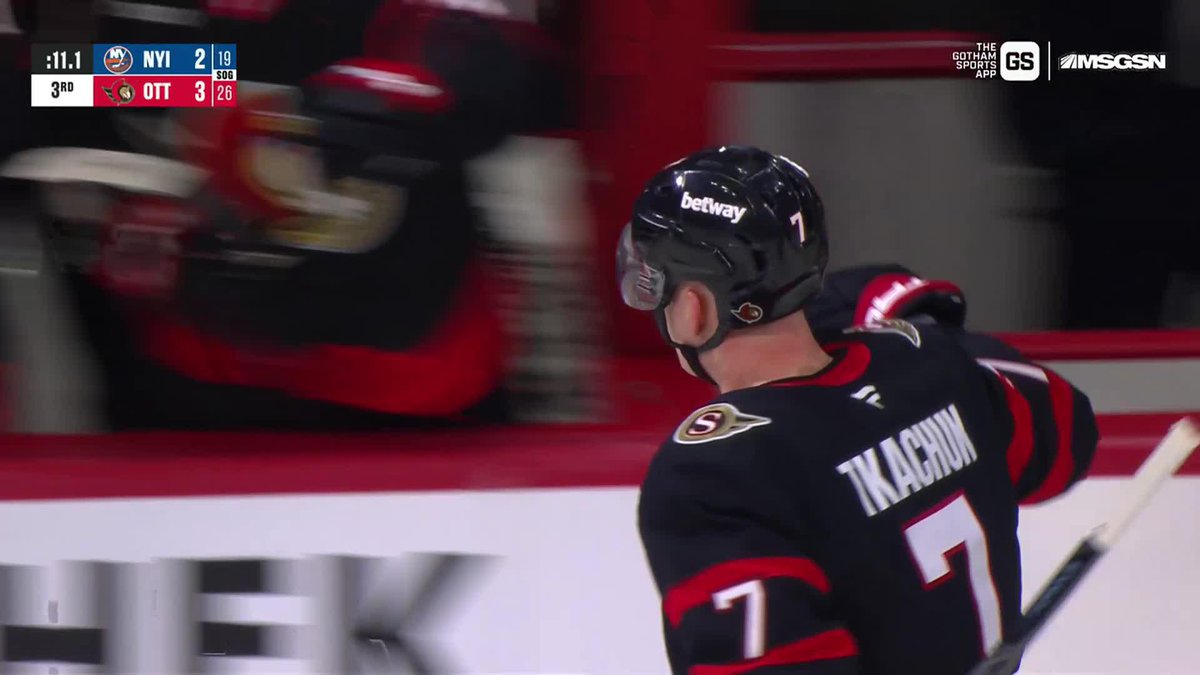 BRADY TKACHUK WITH 11 SECONDS LEFT TO TAKE THE LEAD 😱🚨