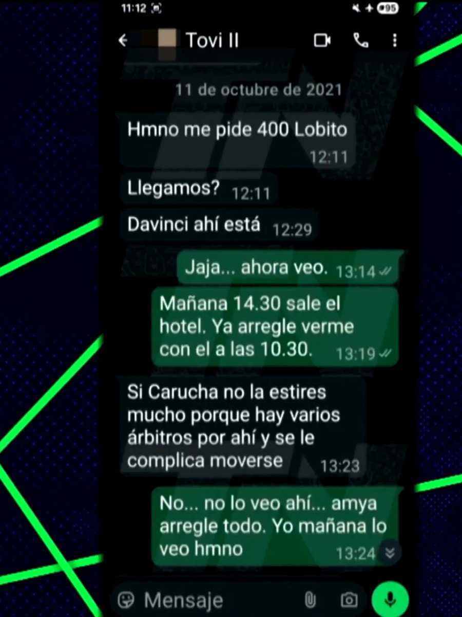 "Lobo Medina": Por chats que se conocieron de Juan Pablo Beacon