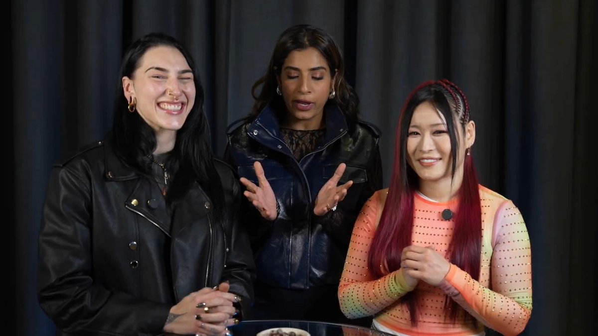 How did your favourite Superstars react to trying Imli Candy? Watch and find out! 😋 😂 RheaRipley_WWE IYO SKY KIT💪WIL💪SON💪 AJ Styles Trick Williams MAXXINE DUPRI 𝙄𝙡𝙟𝙖 𝘿𝙧𝙖𝙜𝙪𝙣𝙤𝙫 Nattie Matt Cardona