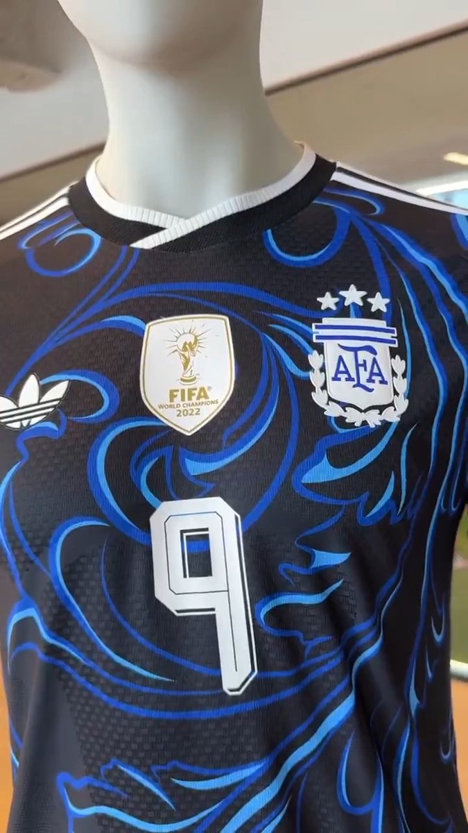 Argentina's away kit for the 2026 FIFA World Cup has been released 🇦🇷
