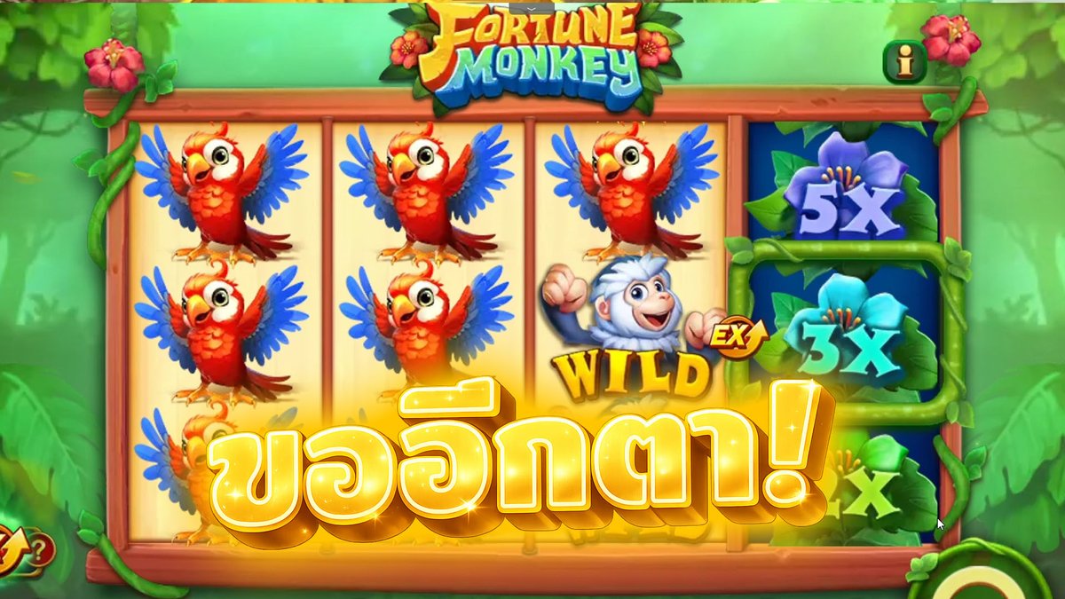 เข้าเส้นก็เล่นไม่หยุด! | Fortune Monkey