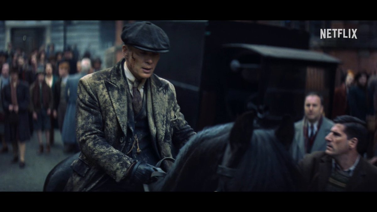 Welcome back, Tommy Shelby. PEAKY BLINDERS: THE IMMORTAL MAN is now on Netflix.