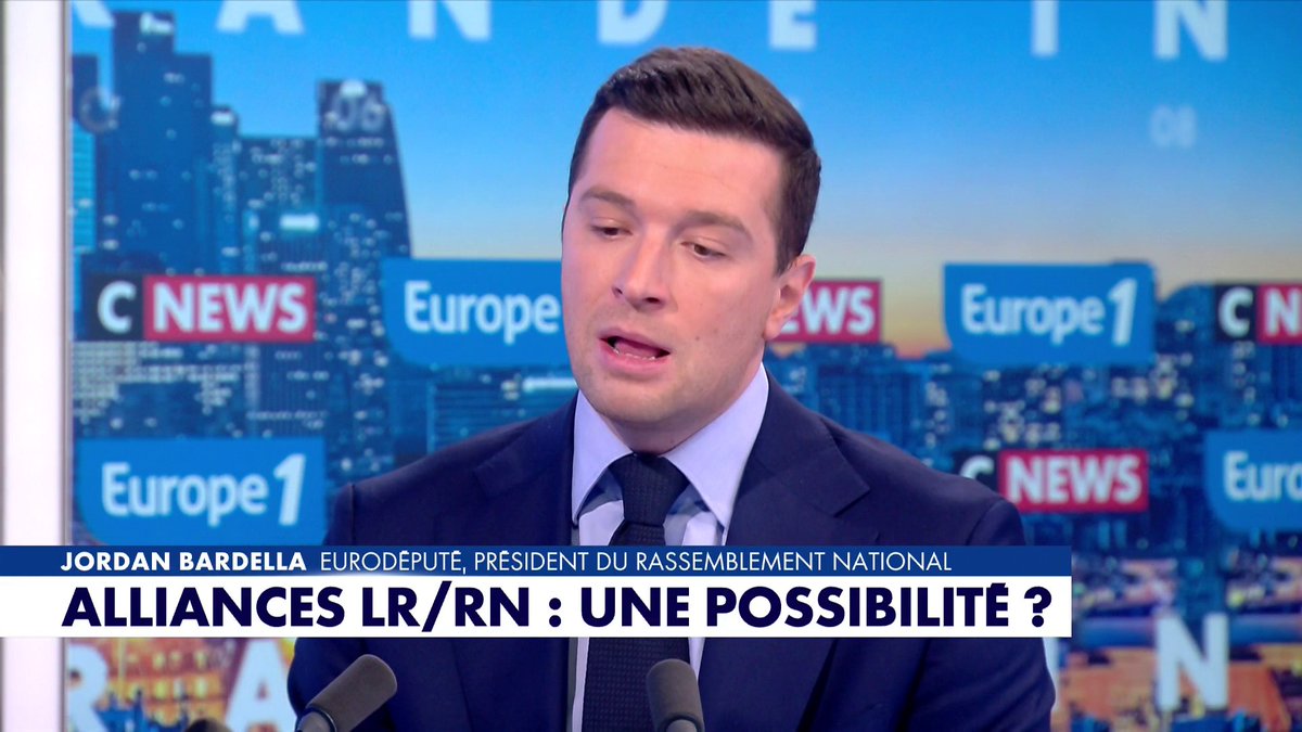 Jordan Bardella : «Monsieur Retailleau va bientôt avoir exclu plus de gens des Républicains que d'OQTF lorsqu'il était ministre de l'Intérieur» dans #LaGrandeInterview Toute l'info est à retrouver sur