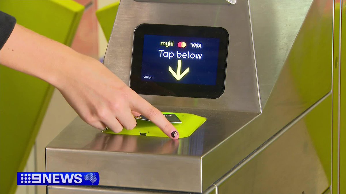 Commuters are being warned their bank cards can be charged from inside handbags and wallets, if they get too close to new ticketing gates. #9News