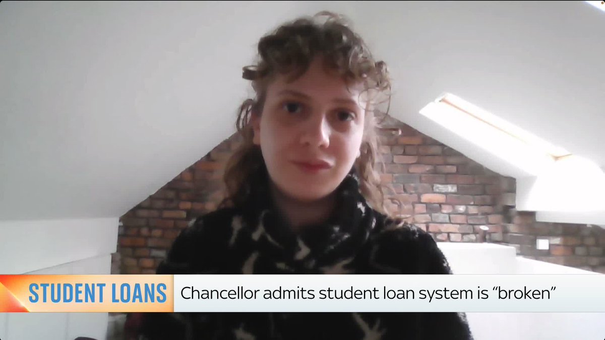 "The way my debt is increasing, it is going ahead of how much I am actually able to put into it." Chloe Field, who graduated in 2020, tells Anna Jones and Kamali Melbourne that we shouldn't be disincentivising people from going on to higher education.