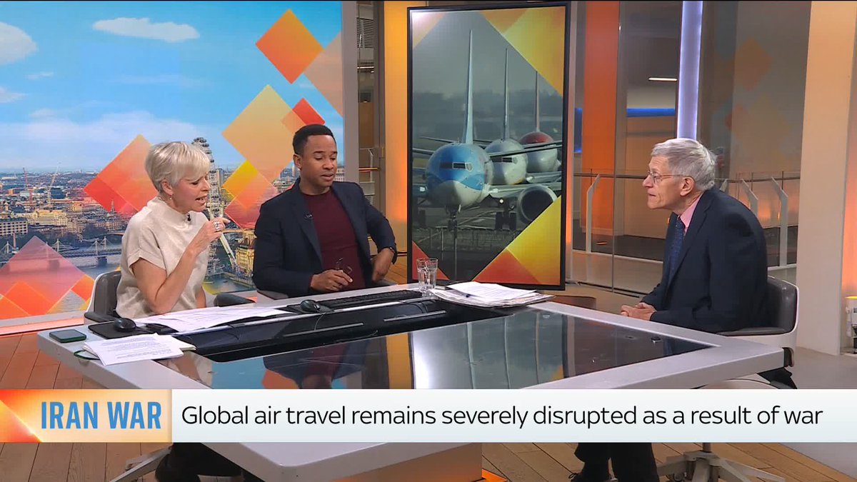 Travel correspondent Simon Calder said that after "talking to the airlines, they say prices will go up, but that is because demand is increasing for Europe." This is because those who would normally fly to the Gulf are choosing other destinations because of the Iran war.