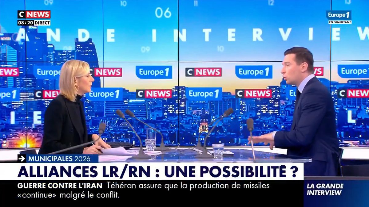 Je tends la main aux électeurs de droite et à tous ceux qui ne veulent pas voir la France disparaître, je les appelle à venir travailler à nos côtés. Tous les patriotes doivent se rassembler ! #Municipales2026