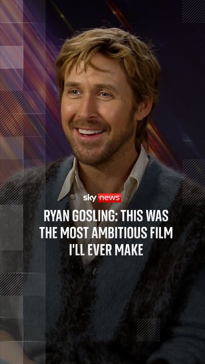 Ryan Gosling tells Sky's Debbie Ridgard 🎙📱 it was a daunting but inspirational task to make Andy Weir's novel, Project Hail Mary, into a movie. The award-winning actor stars as a teacher-turned-astronaut who winds up on an intergalactic adventure