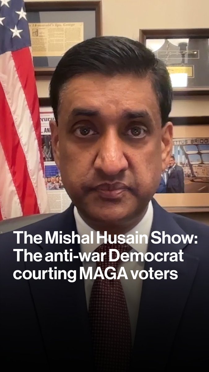 🇺🇸 Rep. Ro Khanna says Americans are turning against the Iran war $2B a day, 13 U.S. troops already lost, and no clear path to regime change Even Republicans are worried about gas prices and more deaths Pressure on Trump is starting to crack his support