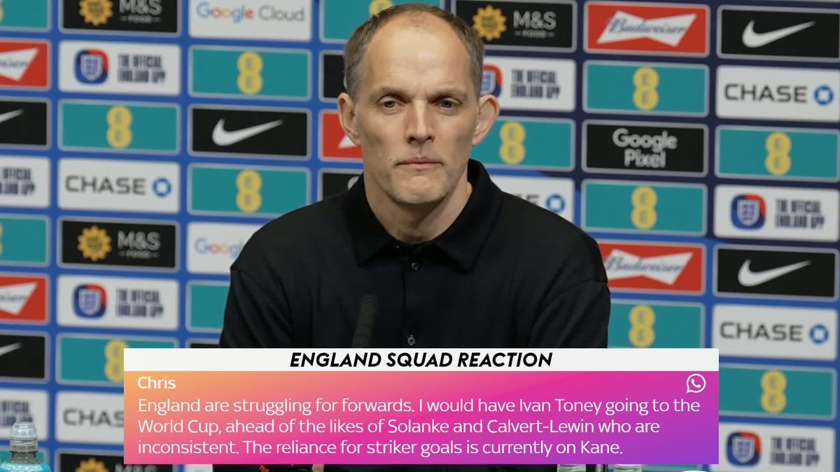 "I want to see them around other players... I want to see what they are capable of" 🗣️ Thomas Tuchel explains why he has re-called Manchester United duo Harry Maguire and Kobbie Mainoo to the England squad 🏴󠁧󠁢󠁥󠁮󠁧󠁿