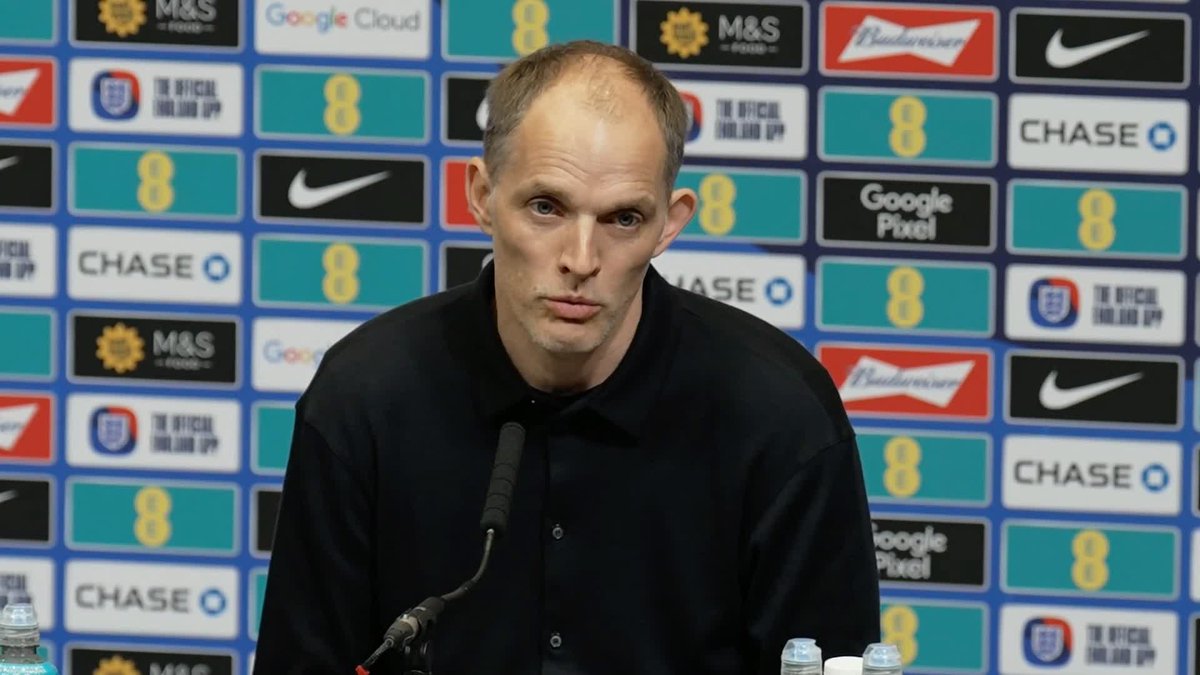 "I feel I know what Trent can give us and decided still to stick with the players in camp with us" 🗣️ Thomas Tuchel explains his decision to omit Trent Alexander-Arnold from his 35-man England squad 🏴󠁧󠁢󠁥󠁮󠁧󠁿