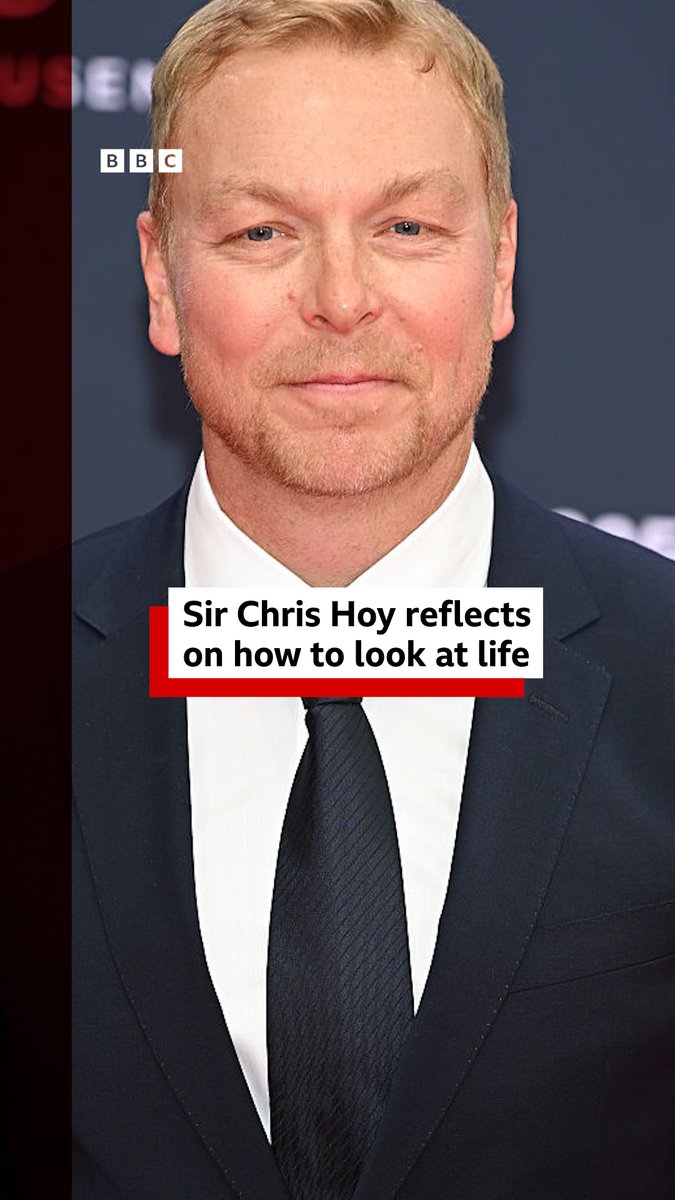 Sir Chris Hoy has described how his terminal prostate cancer diagnosis has taught him how to get the best out of life. Read more ➡️