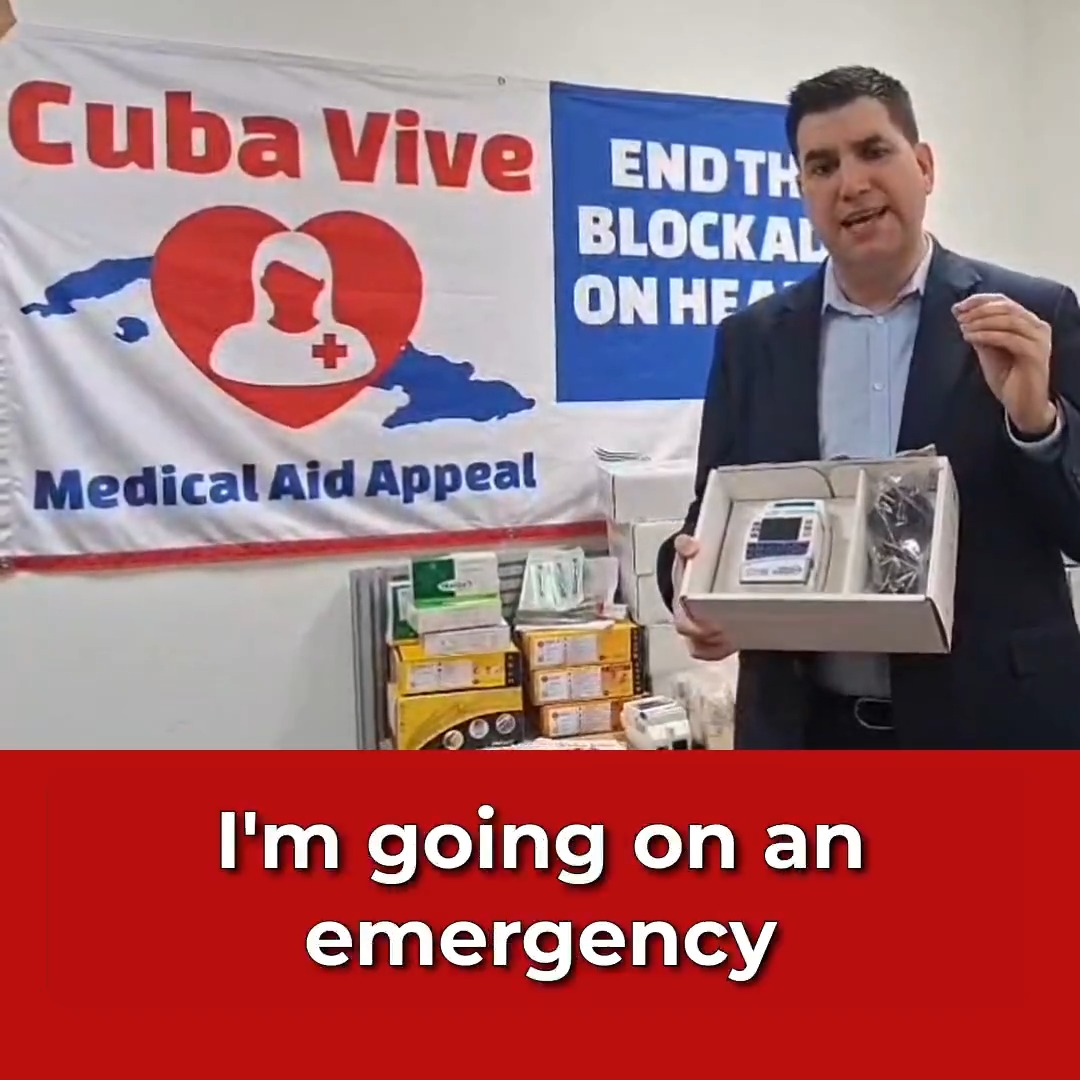 Why I’ve come to Cuba on an emergency delegation with the Nuestra América Convoy ⏩ Learn more about the Convoy here: ⏩And donate to the Cuba Vive Medical Aid Appeal here: