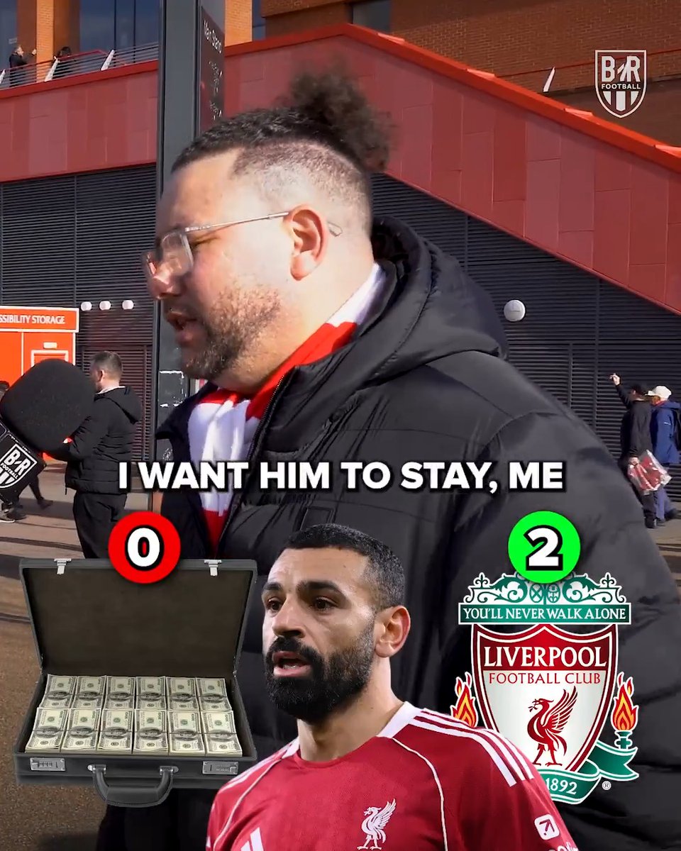 Would Liverpool fans 𝐫𝐞𝐚𝐥𝐥𝐲 want to sell Mo Salah? 🤔🔴