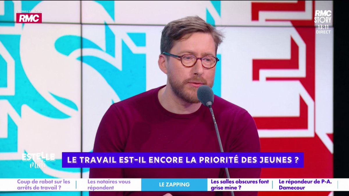 🎙️ Pierre Rondeau :"Il y a une précarité, un dérèglement climatique, un conflit... Je préfère cette génération qui se dit que le travail n'est pas une fin en soi ! Si sur le contrat il est écrit 18h, à quelle heure c'est choquant qu'il s'en aille à l'heure fixée sur son contrat"
