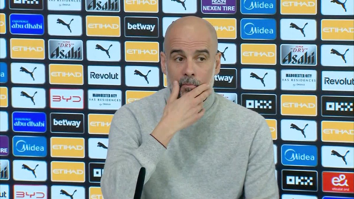 "The relationship is completely different after his five or six years in London." Pep Guardiola on his relationship with Mikel Arteta amid the growing rivalry between Arsenal and Man City 🤝