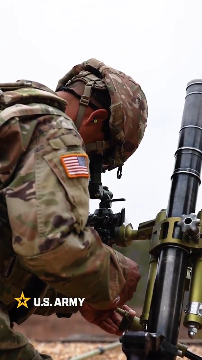 Bring the fire 🔥 Watch Soldiers train on firing mortars at US Army Maneuver Center of Excellence.