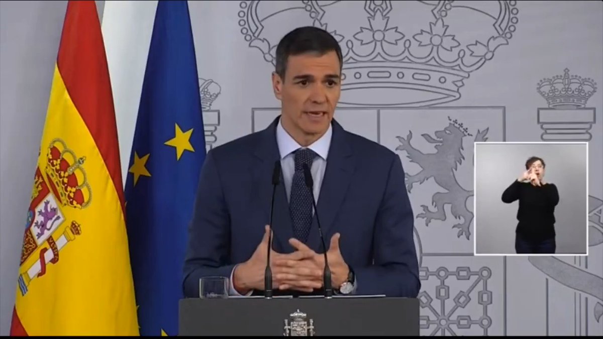 🔴 Sánchez avisa de que la CNMC castigará "con dureza" a las empresas que usen la guerra "para sacar tajada": "Cada euro de este plan sale del esfuerzo de contribuyentes y debe volver a ellos. No podemos tolerar que por pura codicia intenten sacar tajada"