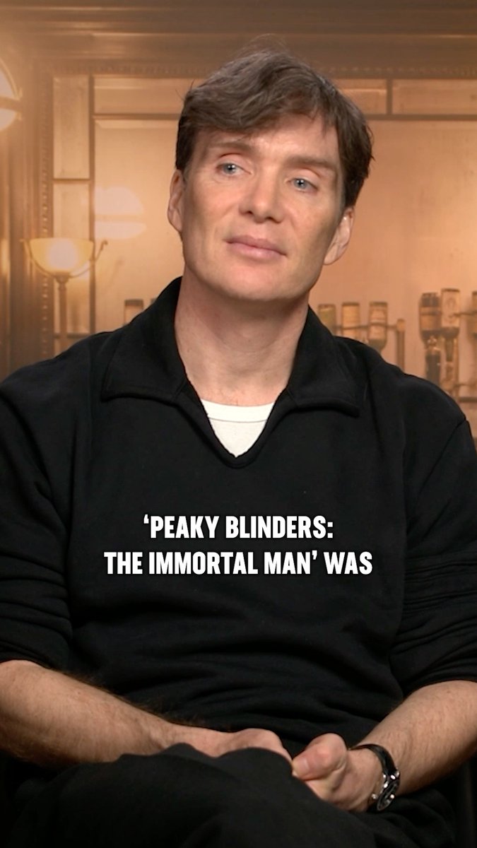 Cillian Murphy shares that #PeakyBlinders: The Immortal Man is a perfect thank you to the show's fans.