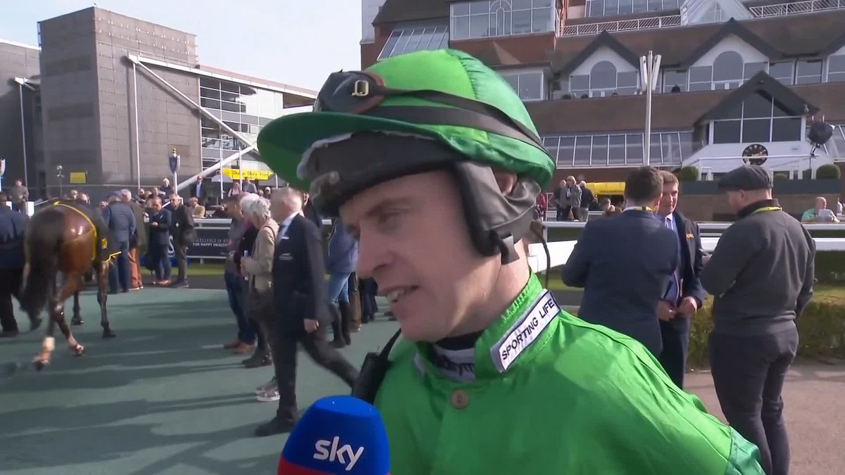 "He's a big staying chaser in time!" Matt Chapman quizzes JJ Slevin on Le Frimeur and his recent whip ban for his ride on Home By The Lee...