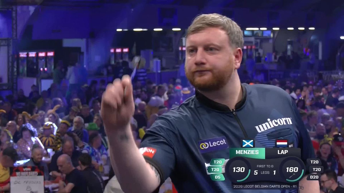 MENZIES BATTERS LAP! It was a slow start from Cameron Menzies, but the Scot races away to a 6-1 victory over Sietse Lap, and books his place in round two! 📺 #ET3