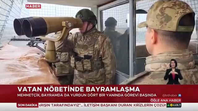 Türkiye-İran sınırında Subaşı Bölük Komutanlığı’ndaki Mehmetçik, #RamazanBayramı’nı görev başında karşıladı.