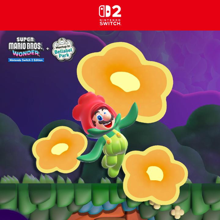Looks like there's a new power-up in the Flower Kingdom – let's see what it does! #SuperMarioBrosWonder #NintendoSwitch2