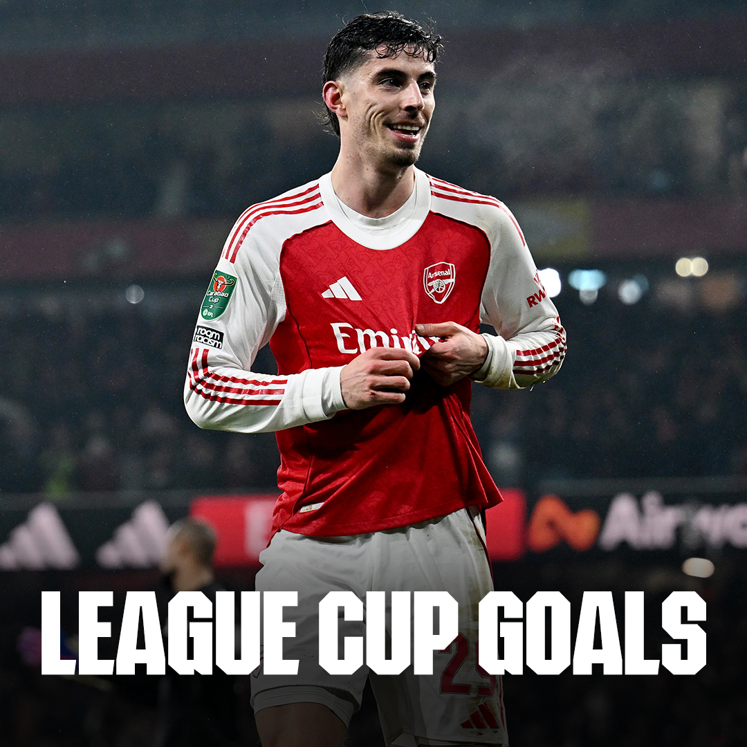 Kai clinches our place in the final! 🤩 Watch a collection of our greatest League Cup goals 🍿