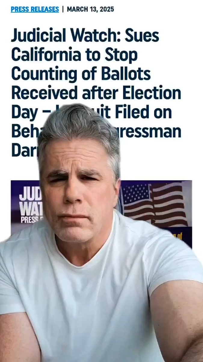 MASSIVE: We are on the cusp of a Judicial Watch ⚖️ Supreme Court argument on MONDAY that could result in STOPPING over 30 states from counting of ballots that arrive days and weeks AFTER Eleciton Day. Most important eleciton integrity case in modern history.