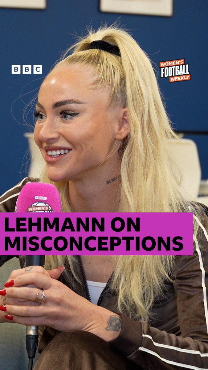 “They don’t see the work I actually put in!” 🗣️ Alisha Lehmann opens up about the misconceptions that come with being the world’s most followed female footballer. #BBCFootball #WSL #LCFC