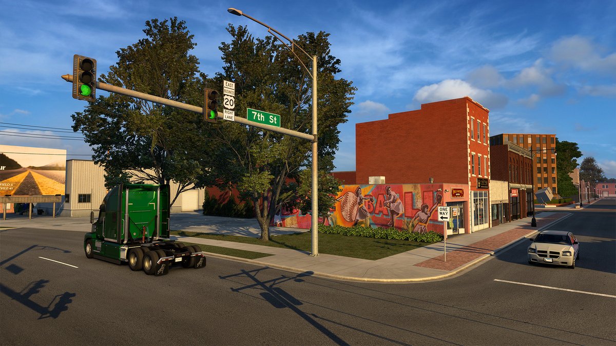 Illinois is full of vibrant public art, with murals celebrating local culture and history across the state. 🎨 See more at 👉
