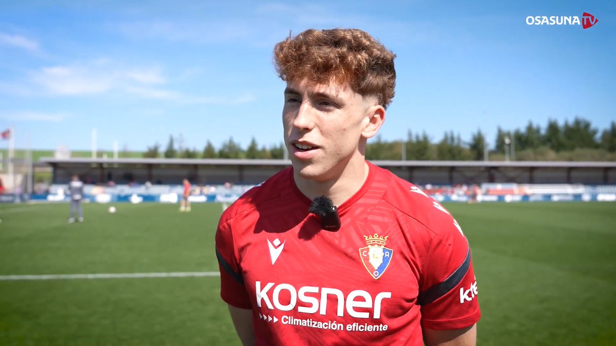 🇪🇸 "Es un sueño poder ir con España". 🗣️ Las palabras de Víctor Muñoz, jugador de Osasuna, tras ser convocado con la selección.