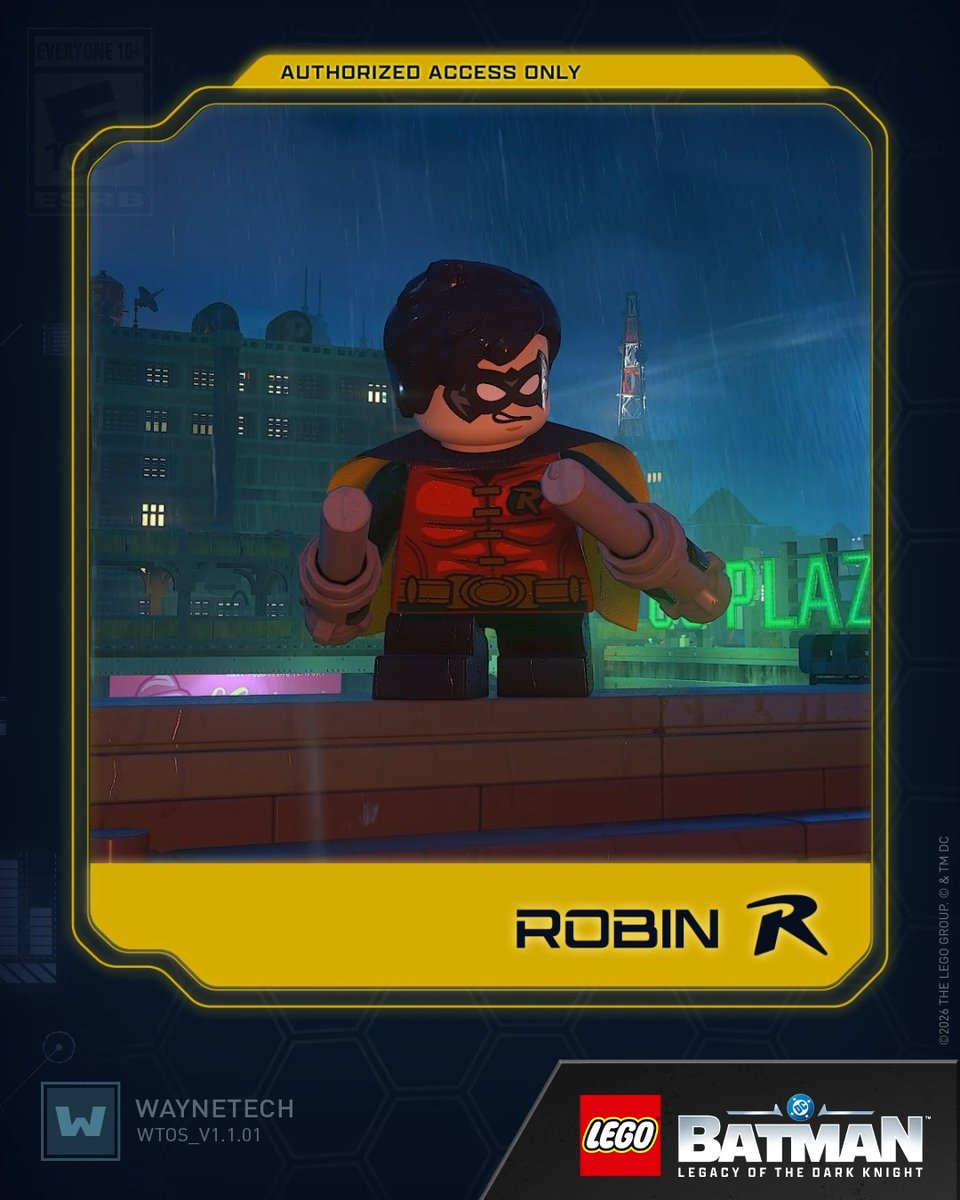Puns aren’t the only tool in Robin’s arsenal. #LEGOBatmanGame