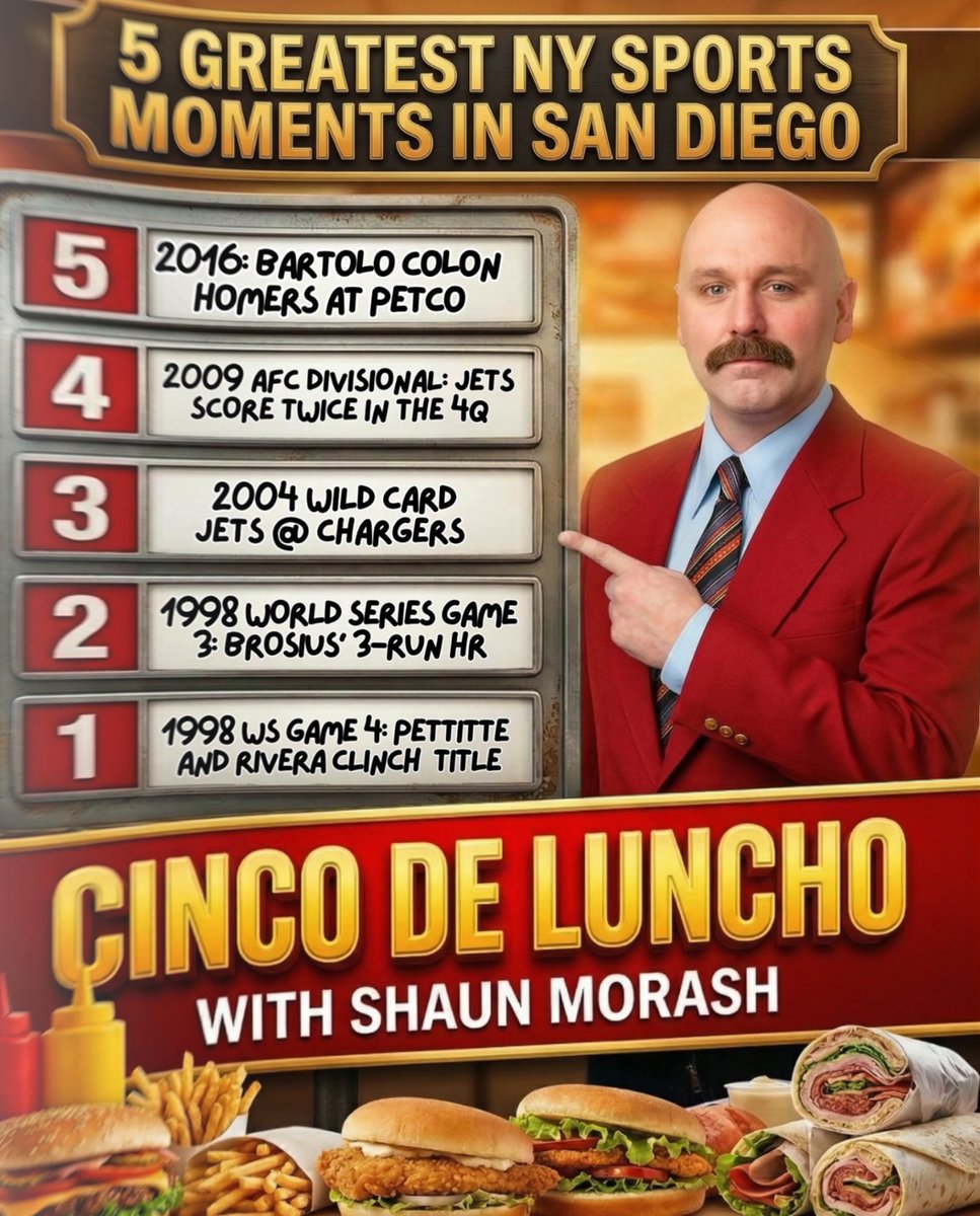 Morash ranks the best NY sports moments to happen in San Diego before St. John's tips off out west: