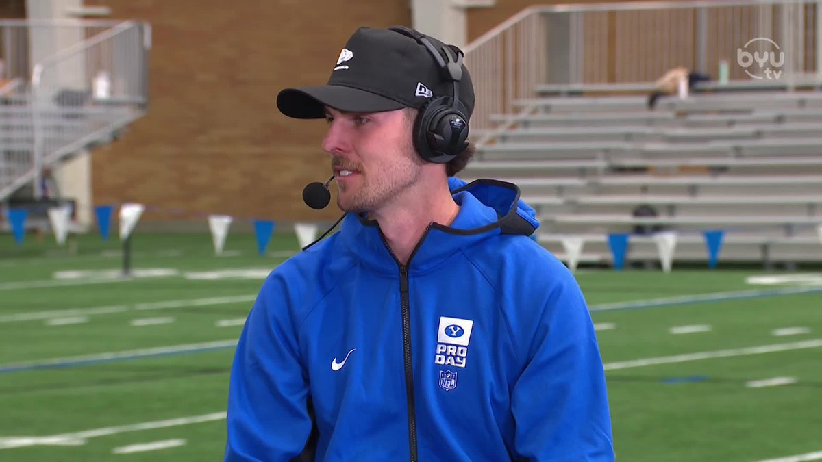 "Lately its been 65-66 in that range..." Kicker Will Ferrin on his range recently kicking coming into pro day 🙌