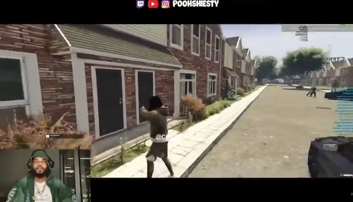 Pooh Shiesty pulls up to Cane Creek Apartments in Memphis on his Shiesty Season GTA RP server and points out the exact apartment he grew up in. 🎮😭