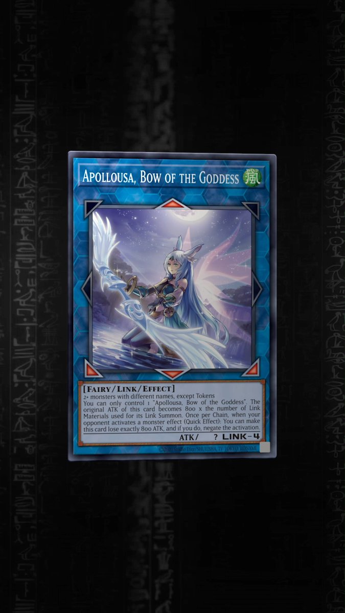 We’re putting a spotlight on the beautiful and absolutely game-changing Apollousa, Bow of the Goddess! Uncover the story behind Apollousa, Bow of the Goddess in History of the Card! #YuGiOhTCG