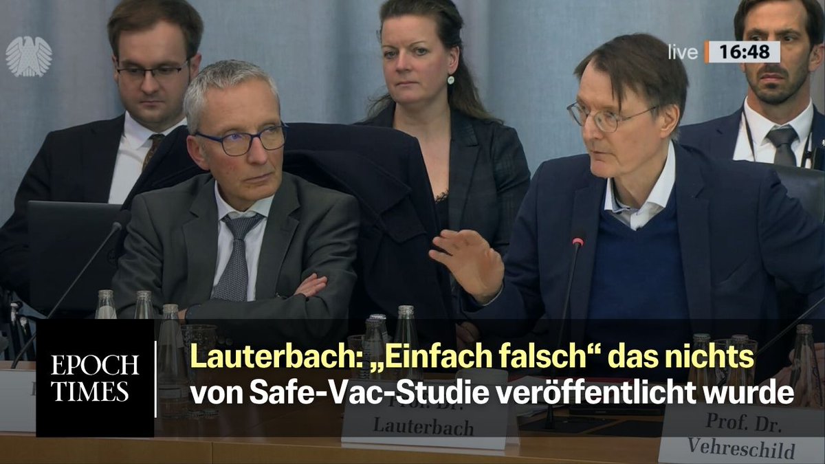 Das Enquete-Mitglied Stefan Homburg konfrontierte den ehemaligen Bundesgesundheitsminister Karl Lauterbach (SPD) in der Sitzung der Corona-Enquete-Kommission mit der Frage nach bisher unveröffentlichten Daten zu COVID-Impfnebenwirkungen. Lauterbach war als Sachverständiger geladen und widersprach. „Sie haben jetzt mehrfach gesagt, dass aus der Safe-Vac-Studie vom Paul-Ehrlich-Institut nichts publiziert wurde. Das ist falsch. Es sind Zwischenergebnisse veröffentlicht worden“, so der SPD-Politiker. Offen blieb jedoch, warum bislang nur die Zwischenergebnisse, nicht aber die abschließende Auswertung veröffentlicht wurden. Offiziell begründet das Paul-Ehrlich-Institut (PEI) die bisher nicht erfolgte Veröffentlichung der Abschlussauswertung mit der Komplexität der Datenanalyse und laufenden rechtlichen Prozessen. Die AfD hatte nach der Sitzung der Enquete-Kommission Ende Februar erklärt, sie habe die Veröffentlichung der Daten beantragt, dies sei jedoch von einer Mehrheit der Kommission abgelehnt worden. „Und da hat die Mehrheit der Enquete-Kommission in Gänze zugestimmt, dass wir das nicht mehr bekommen“, so Ziegler. Er zeigte sich darüber verwundert, denn sonst würde es von den anderen Enquete-Mitgliedern immer heißen, man brauche mehr Daten, so der AfD-Politiker. Die Safe-Vac-App, im Auftrag des Bundesgesundheitsministeriums vom PEI entwickelt, war kurz vor Beginn der staatlichen COVID-Impfkampagne Ende 2020 veröffentlicht worden. Über die App konnten mutmaßliche Nebenwirkungen gemeldet werden, wovon knapp 740.000 COVID-Geimpfte Gebrauch machten. Ziegler erklärte damals zudem, dass auch die Herausgabe der Daten der Kassenärztlichen Vereinigung (KV) zu den Impfnebenwirkungen durch die Mehrheit der Kommissionsmitglieder abgelehnt worden sei. Dies sei mit juristischen Hintergrundinformationen und Anfragen nach dem Informationsfreiheitsgesetz begründet worden. „Wer so etwas macht, hat Angst vor den Daten und will sie nicht preisgeben. Denn wenn da nichts Brenzliges drinstehen würde, hätten wir sie schon längst“, erklärte Ziegler weiter. Die bisher nicht erfolgte Veröffentlichung der Datenauswertung begründete das PEI mit einer notwendigen umfangreichen Datenvorbereitung und einer erst späten Bereitstellung der Daten durch die KVen. Erst Ende März 2025 würden diese vollständig vorliegen. Erste Auswertungsergebnisse kündigte die Behörde für Ende 2026 an. Die KVen wurden im Infektionsschutzgesetz dazu verpflichtet, zum Zweck der Überwachung der Impfstoffsicherheit dem PEI zeitnah die COVID-Impfdaten weiterzuleiten.